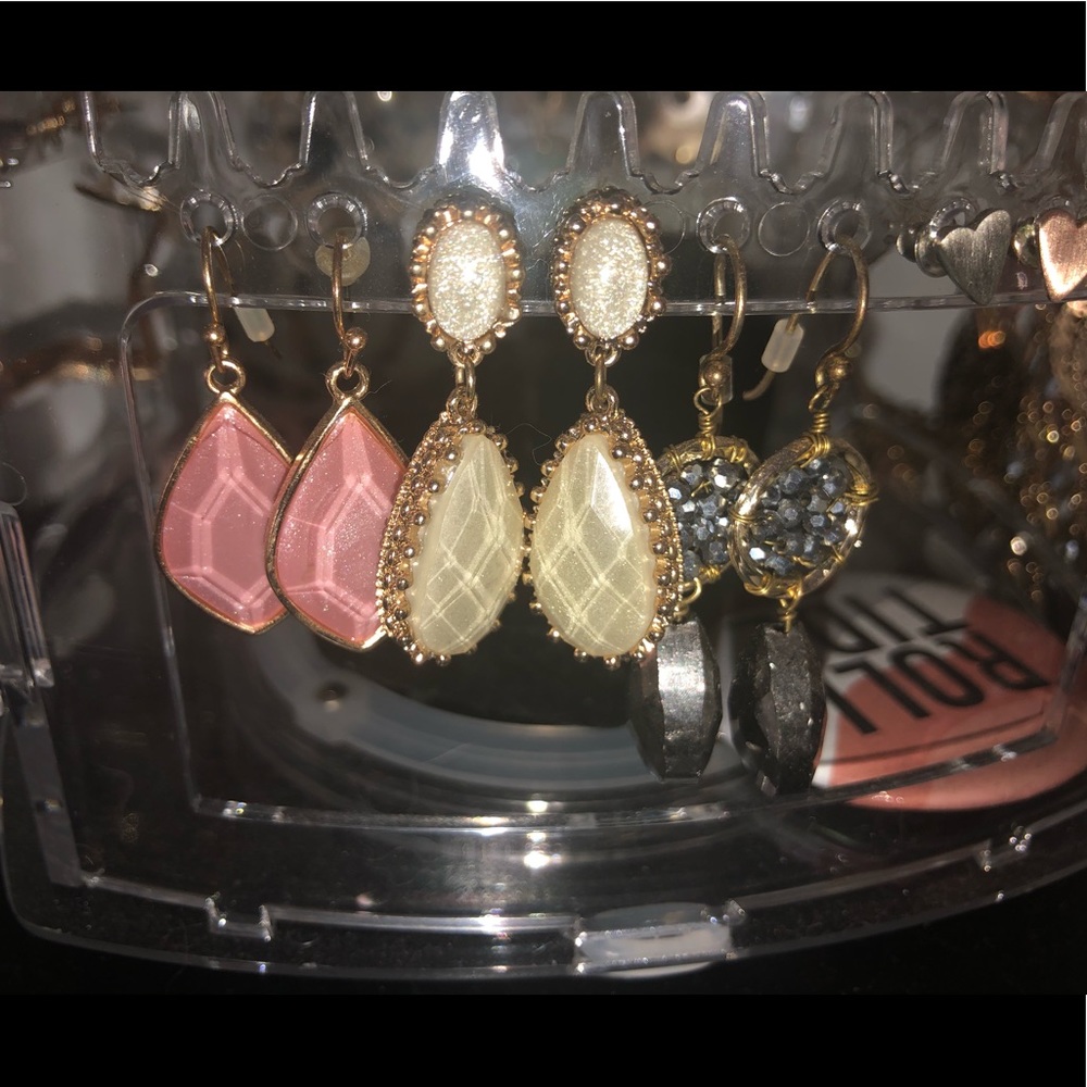 Gently used earrings